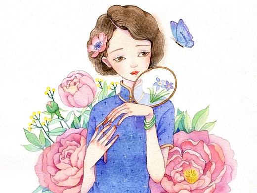 旗袍女