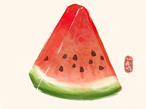 西瓜🍉（个人主页-ZNDU0MjkwODg=） - 创作习作 - 站酷设计师YuYo鹿鸣原创素材 - 站酷ZCOOL