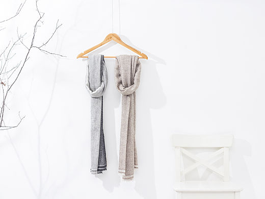 围巾拍摄 纺织类产品摄影