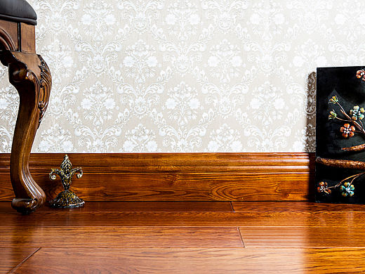 圣象地板地脚线拍摄