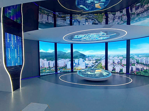 设计的某高新区落地效果（照片）（个人主页-ZNjU2NjY0OTI=） - 展陈设计 - 站酷设计师程蛮子原创素材 - 站酷ZCOOL