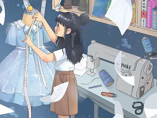 这个假期的作品（个人主页-ZNjE2MTE4Mjg=） - 商业插画 - 站酷设计师捏土的豆原创素材 - 站酷ZCOOL
