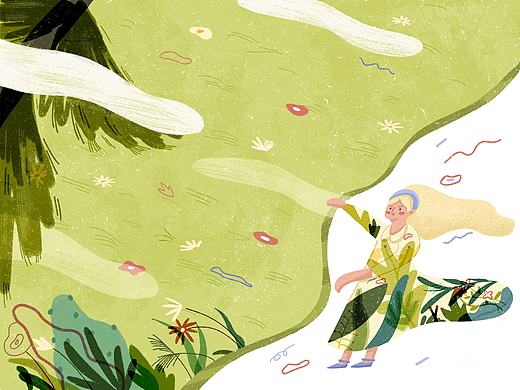 画一个四季系列—《春》