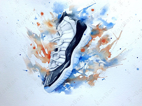 Air Jordan 水彩系列之三