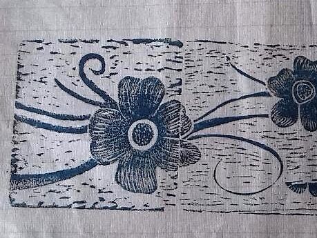 石膏版画