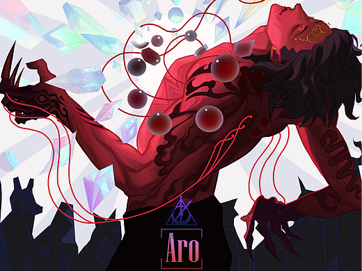 氏族-域外大魔神-格林（个人主页-ZNjI3ODQ1ODg=） - 商业插画 - 站酷设计师Aro山间毒虫原创素材 - 站酷ZCOOL