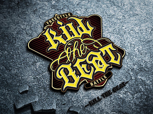KILL THE BEAT街舞大赛LOGO设计（个人主页-ZMTczMzI2MzY=） - Logo - 站酷设计师PoppingEvan原创素材 - 站酷ZCOOL
