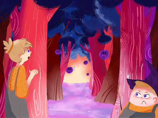 遇險(xiǎn)（個(gè)人主頁-ZNTE3OTU2MTY=） - 兒童插畫 - 站酷設(shè)計(jì)師月er明i原創(chuàng)素材 - 站酷ZCOOL