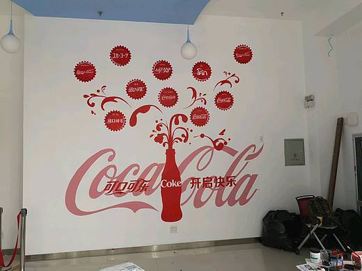杭州可口可乐墙体彩绘