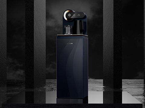 美菱茶吧机设计——一款带保鲜冷藏功能的茶吧机