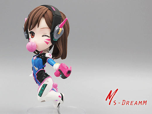 MsDreamm「D.VA」守望先锋周边dva手办模型 