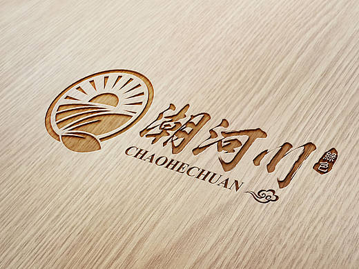 健康生态绿色环保标志LOGO设计卡通形象设计