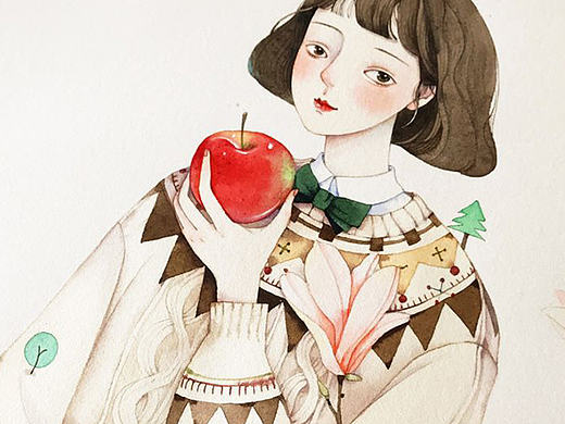 听一首老歌，与那仁一起画画吧。