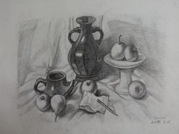 臨摹練習(xí)的畫作