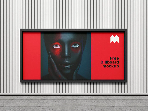 两款广告牌样机 