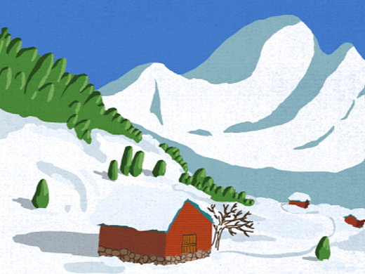 雪地练习（个人主页-ZNjMyMTA0ODA=） - 创作习作 - 站酷设计师离弦的兔子原创素材 - 站酷ZCOOL