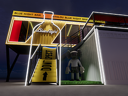 一些集裝箱店鋪裝修的效果圖