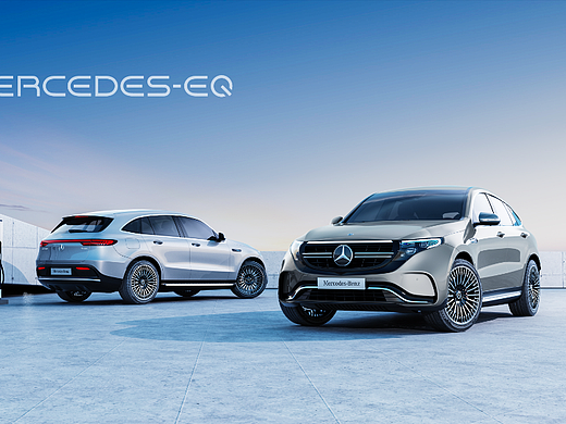 -BENZ EQC400- 产品视觉表达渲染