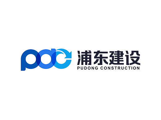 上海浦东建设集团｜标志logo设计