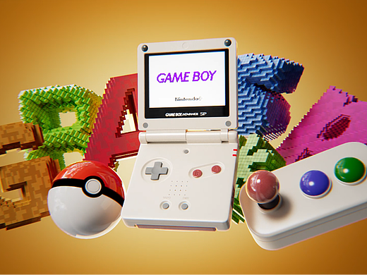 Nintendo® | GBA-SP 复古游戏掌机
