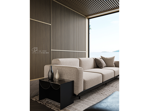 酒店 会客厅渲染作品