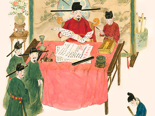 杂志插画