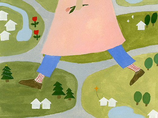 原创插画：白日梦系列1