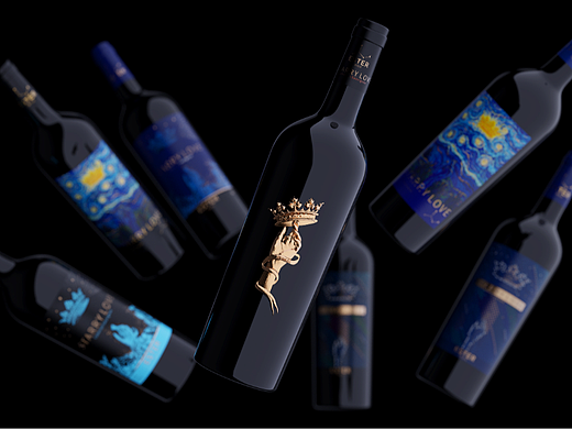 ESTER 葡萄酒品牌包装设计｜ 葡萄酒 酒标 品牌 红酒