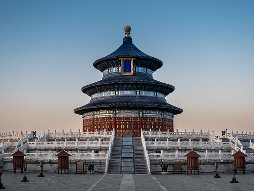 冬日里的北京 古建筑的光影