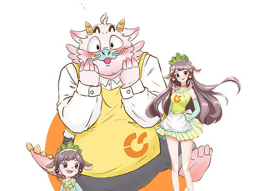 IP形象设计-哞大呷、羊小哺、扫地菇