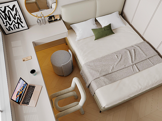 新作｜现代 奶油 小公寓 