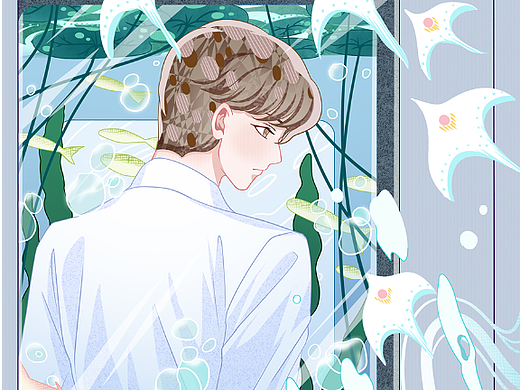 原创插画 | 《恋人未满》系列插画合集