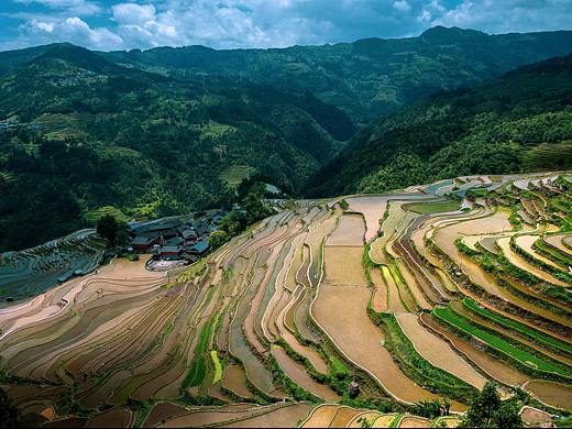 《阶梯》— 旅行贵州系列风光摄影