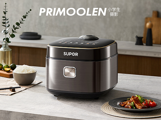 家电摄影 | 苏泊尔智能电饭煲 ✖ 小学生
