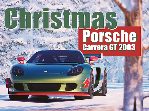 【UE5】Christmas × Porsche Carrera GT (2003)