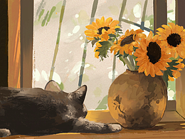 《光》--procreate插画练习