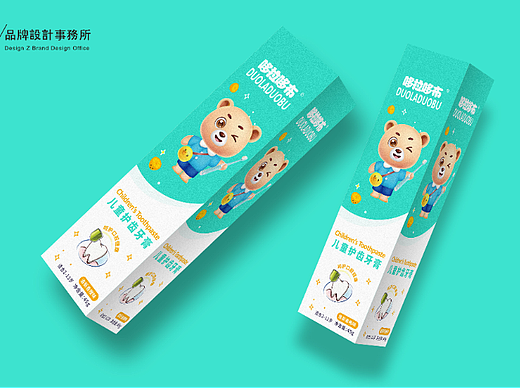 品牌包装设计-儿童口腔护理系列