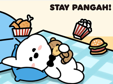 STAY PANGAH超萌弹 表情包