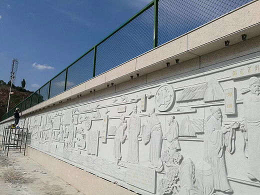 乡村文化广场浮雕设计定制