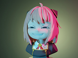 阿尼亚3D胸像