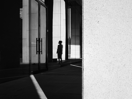 Street stories in black and white
