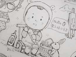 铅笔绘本 | 小可爱插画分享