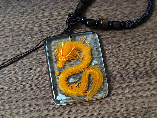 香灰琉璃立体画珐琅