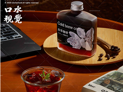 咖啡饮品摄影 | 冷萃咖啡 X 口水视觉