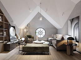 法式现代混搭别墅