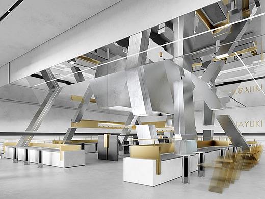 几何梦境 •奶茶店方案设计X超前设计CHS ARCHITECTURE