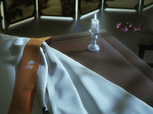 临摹江城子国风练习