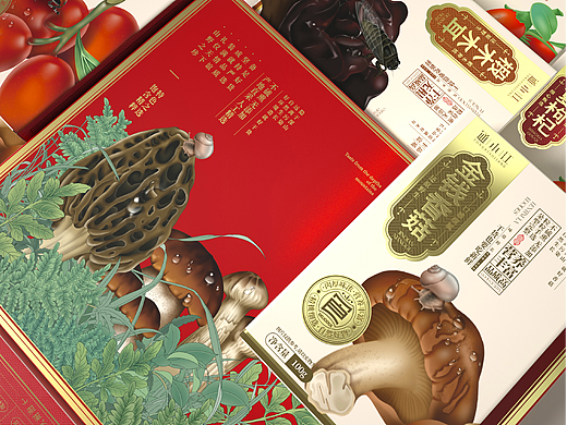通小江系列干货产品包装设计