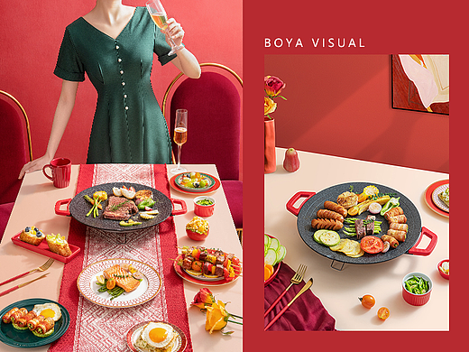 厨具摄影 ｜居家烤盘 X BOYA  视觉创作