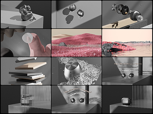 No4：藍(lán)牙耳機(jī)流體動(dòng)畫(huà)（個(gè)人主頁(yè)-ZNjEzMTM2Mjg=） - 產(chǎn)品 - 站酷設(shè)計(jì)師桃子味小布丁原創(chuàng)素材 - 站酷ZCOOL